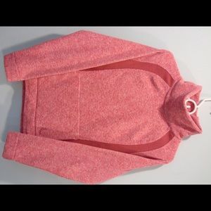 Pink breathable fleece
